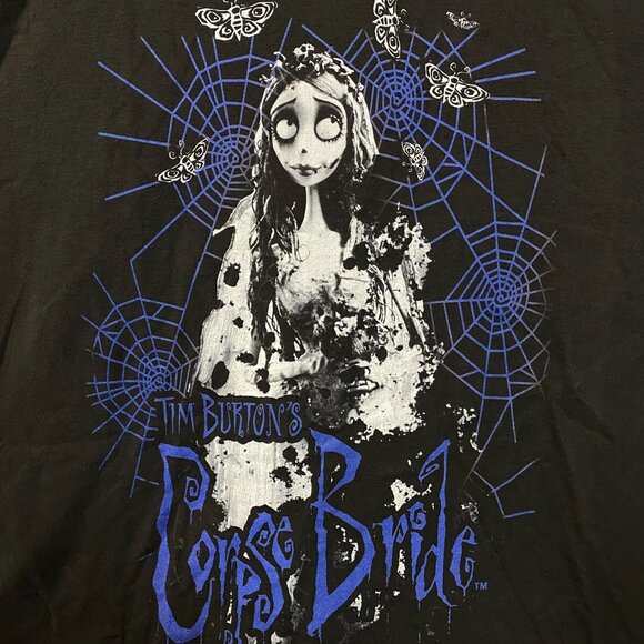 Tim Burton's Corpse Bride Emily The Corpse Bride Tee 2XL - Picture 2 of 4